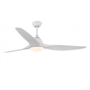 52/63 Inch White Black LED Ceiling Fan 3 ABS Blades BLDC Modern Ceiling Fan with Light