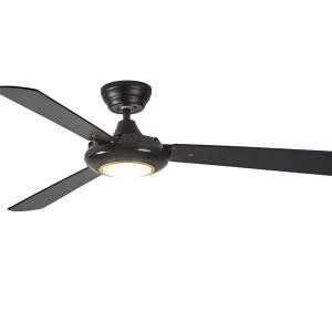 50 Inch DC Ceiling Fan with LED Light, MDF Blades, Remote Control