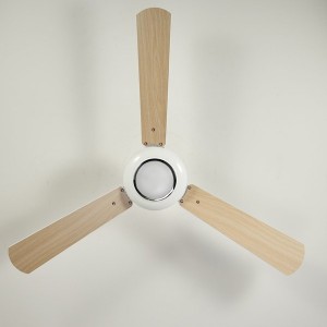 50 Inch DC Ceiling Fan with LED Light, MDF Blades, Remote Control